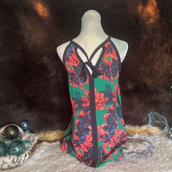 Vince Camuto Multicolored Sleeveless Top XS (UB4) - Picture 4 of 5